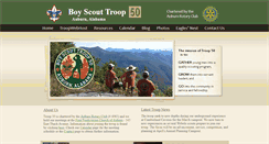 Desktop Screenshot of boyscout50.org